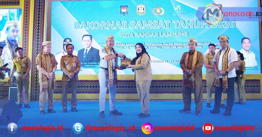 Wali Kota Bandar Lampung Dorong Transformasi Layanan Samsat Nasional