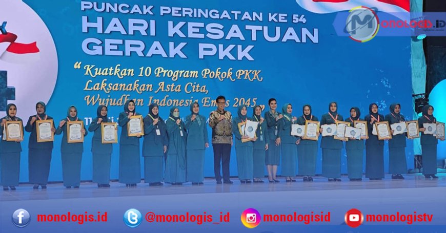 TP PKK Lampung Selatan Raih Penghargaan Nasional Imunisasi