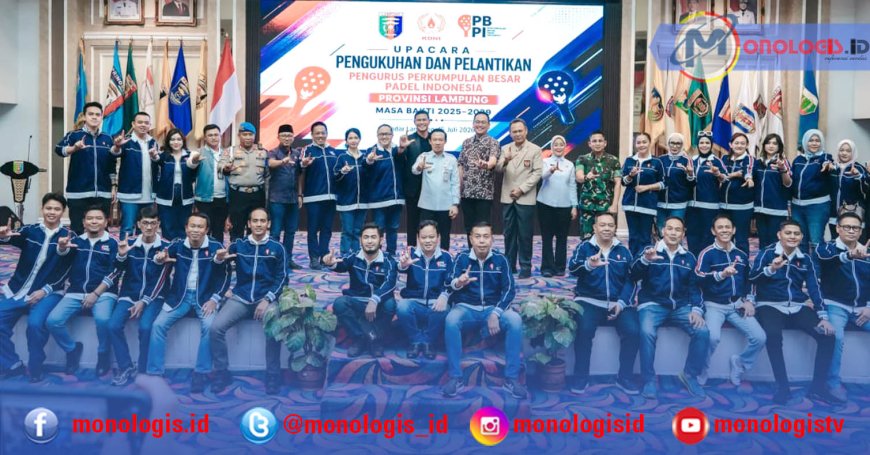 Pemprov Dorong Padel Perkuat Sport Tourism Lampung