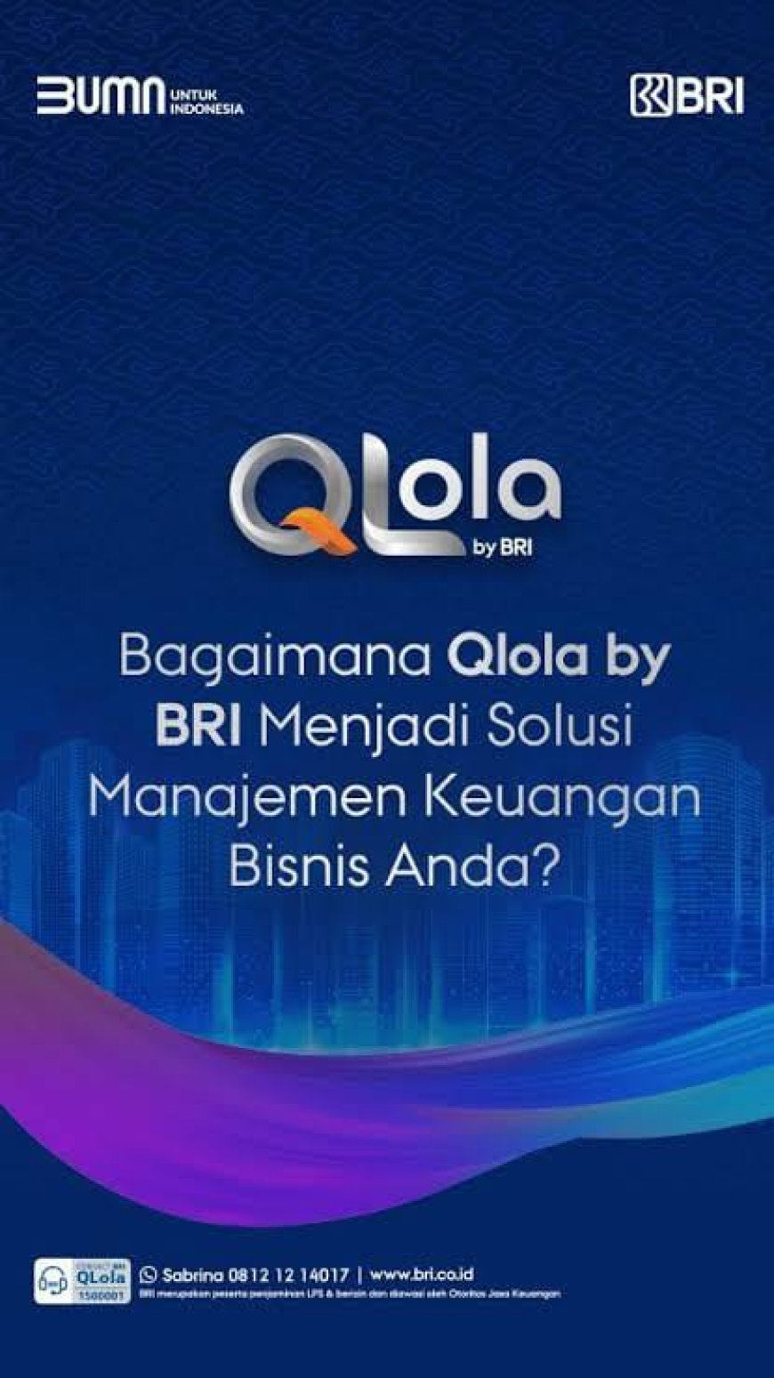 Cara aktivasi token Qlola IB BRI hub lewat call center 