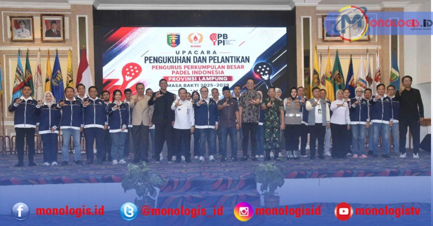 DPRD Lampung Dukung Pembinaan Atlet Padel