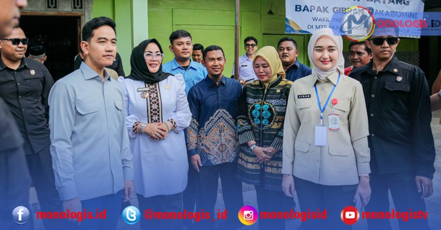 Wapres Gibran Tinjau MBG di Lampung Timur