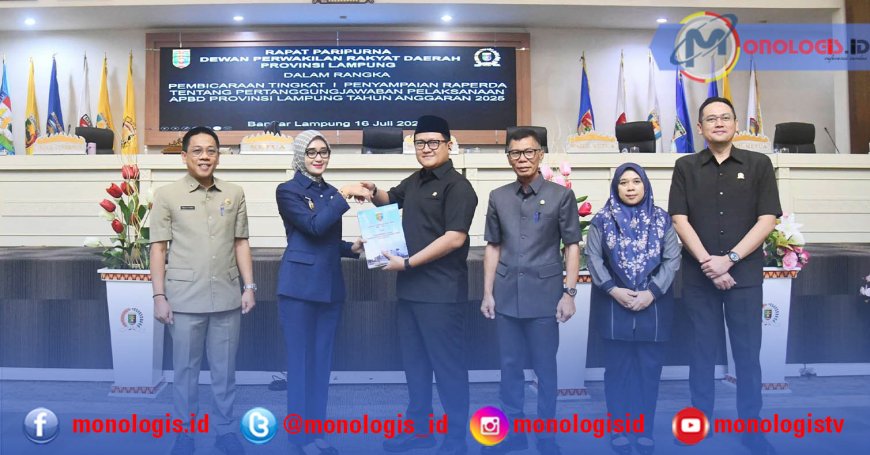 DPRD Lampung Mulai Bahas Pertanggungjawaban APBD 2025