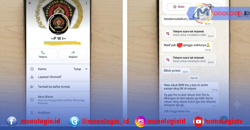Oknum Catut Nama PWI Lampura, Polisi Diminta Bertindak