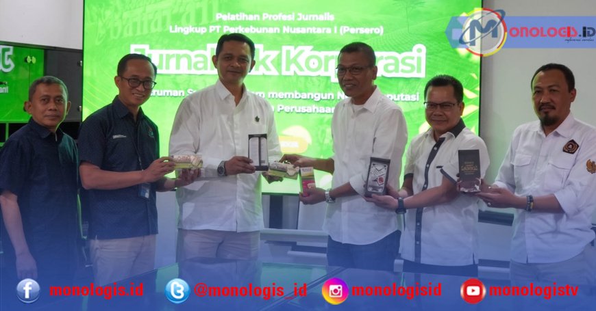 PTPN I Gandeng PWI Lampung Perkuat Branding Produk
