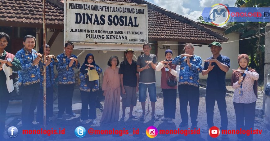 Dinsos Tubaba Pulangkan Perempuan Terlantar