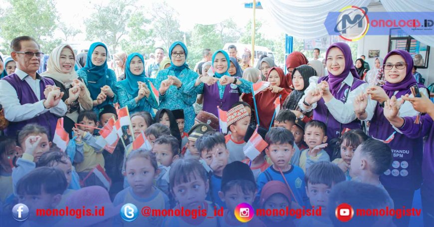 Wulan Mirza Canangkan Desa TAPIS di Tulangbawang