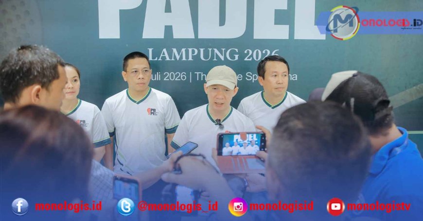 Sekdaprov Buka Kejurda Padel Lampung 2026