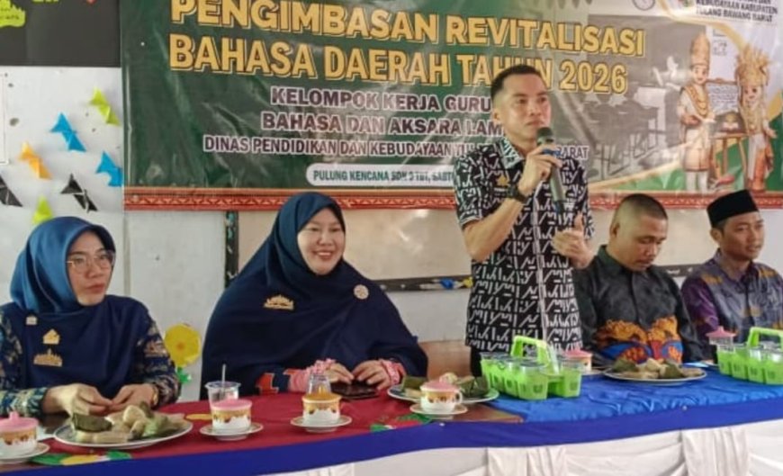 Disdikbud Tubaba Perkuat Pelestarian Bahasa Lampung Lewat Pengimbasan Revitalisasi Bahasa Daerah