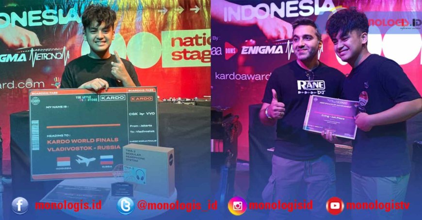 Juara DJing, Aaron Joshua Wakili Indonesia di KARDO 9 Rusia