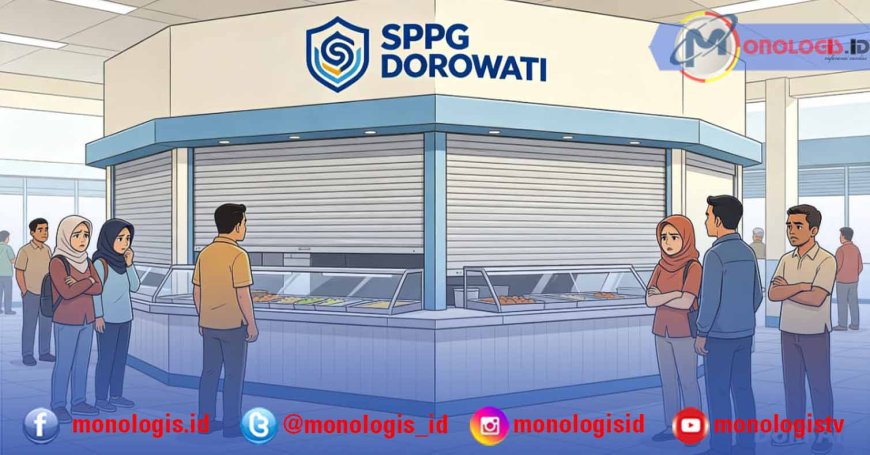 Kepala SPPG Tak Bertugas, Dapur MBG Dorowati Lumpuh