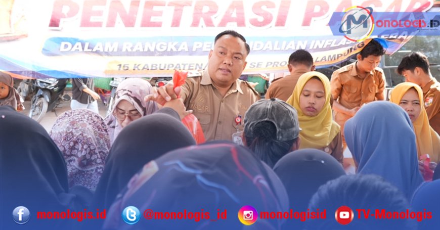 Pasar Murah Tubaba Diserbu, Stok Ludes Sejam
