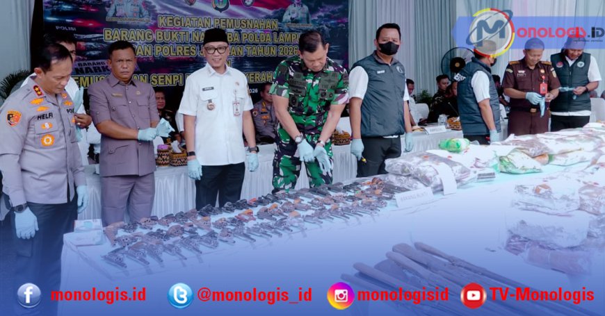 Gubernur Lampung Dukung Perang Melawan Narkoba