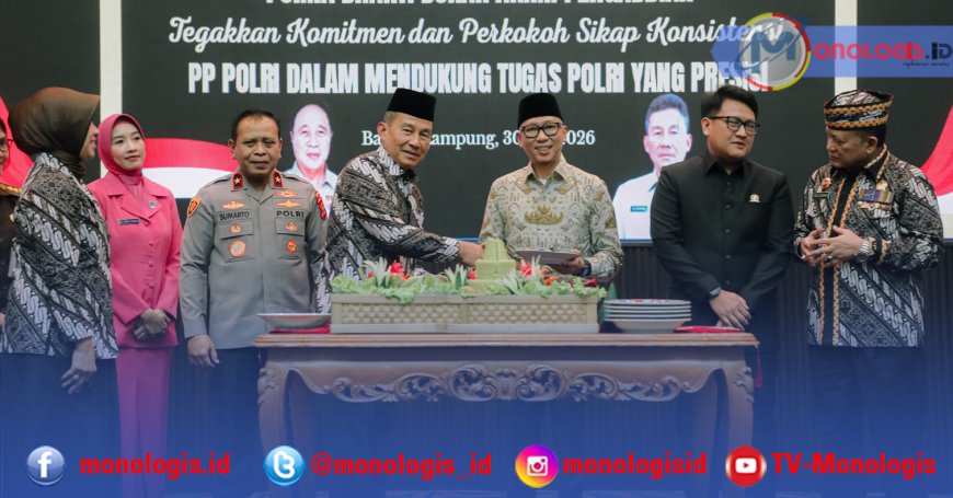 Mirza Ajak PP Polri Jaga Keamanan Lampung