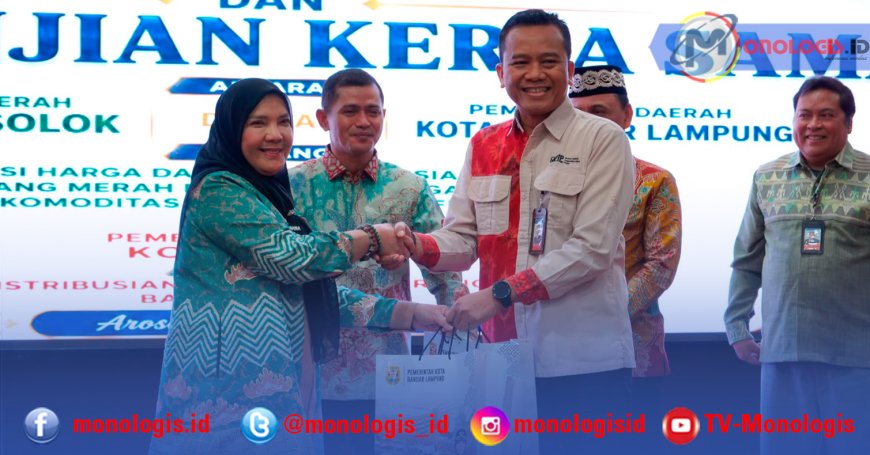 Bandar Lampung Gandeng Solok Kendalikan Inflasi