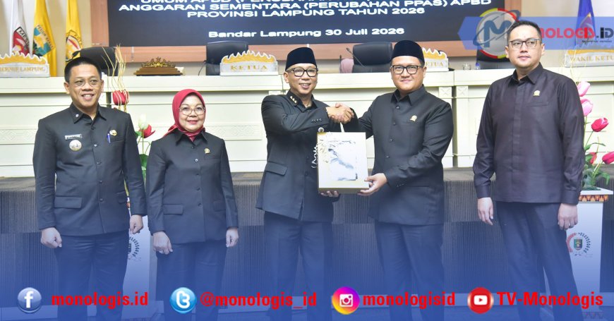 DPRD Lampung Sahkan Raperda Pertanggungjawaban APBD