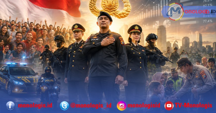 Survei TBRC: Kinerja Polri Dinilai Meningkat