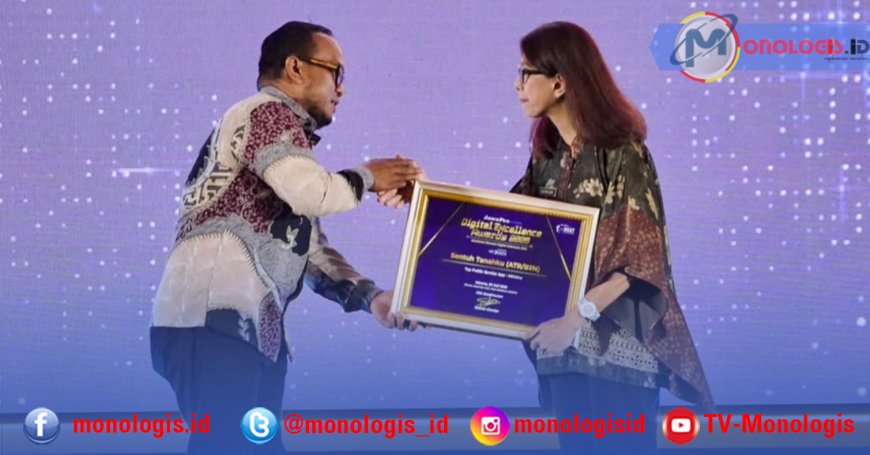 Aplikasi Sentuh Tanahku ATR/BPN Raih Penghargaan Nasional