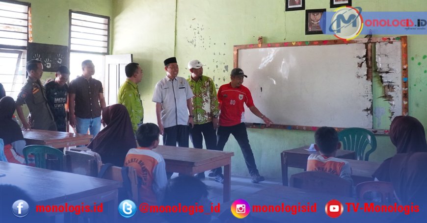 Tinjau SMP Karya Bhakti, Pemkab Tubaba Siapkan Bantuan