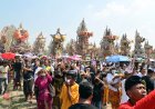 Puluhan Ribu Warga Padati Ngaben Massal Balinuraga, Wisatawan Italia Kagum dengan Tradisi Budaya Lampung Selatan