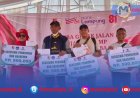 BAZNAS Tubaba Beri Beasiswa 12 Regu Juara Gerak Jalan