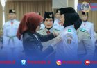 Jihan Kukuhkan Paskibraka Lampung 2026