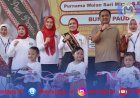 40 Ribu Anak Lampung Ikuti Senam Massal
