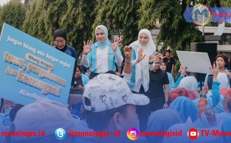 Batin Wulan Lepas Ribuan Lansia Jalan Sehat