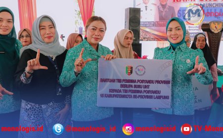 Wulan Mirza Canangkan Desa TAPIS dan Luncurkan Sekolah Lansia di Lamteng
