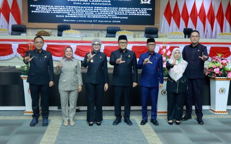 Pemprov dan DPRD Lampung Sepakati Perubahan KUA-PPAS APBD 2026, Belanja Daerah Naik Rp74,66 Miliar