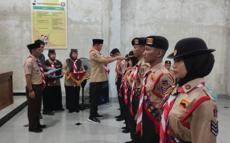 Wabup Nadirsyah Lepas 38 Kontingen Tubaba ke Jamnas XII Cibubur