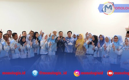 Sekda Lamsel Minta 27 Plt Kepala SD Ciptakan Sekolah Nyaman