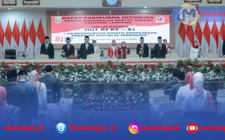 Gubernur Lampung Hadiri Pidato Kenegaraan Prabowo
