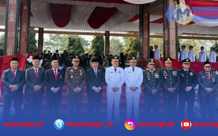 Kepala Kantor Pertanahan Tubaba Ikuti Upacara HUT RI