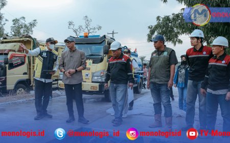 Gubernur Mirza Cek Jalan Metro-Lampung Tengah