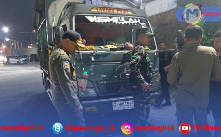 Satpol PP Pantau Pengiriman 10 Ton Gabah di Bakauheni