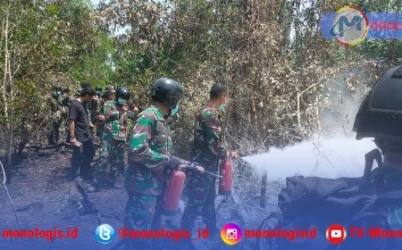 Tim Alfa TNI Terjun ke Way Kambas Buru Hotspot