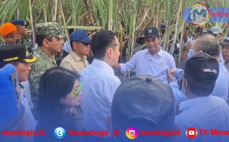 Mentan Temui Ribuan Penebang Tebu di Tulangbawang, Dorong Penerapan SOP Panen