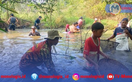 Ngubek Kali, Cara Warga Sawojajar I Lampung Utara Rayakan Kemerdekaan