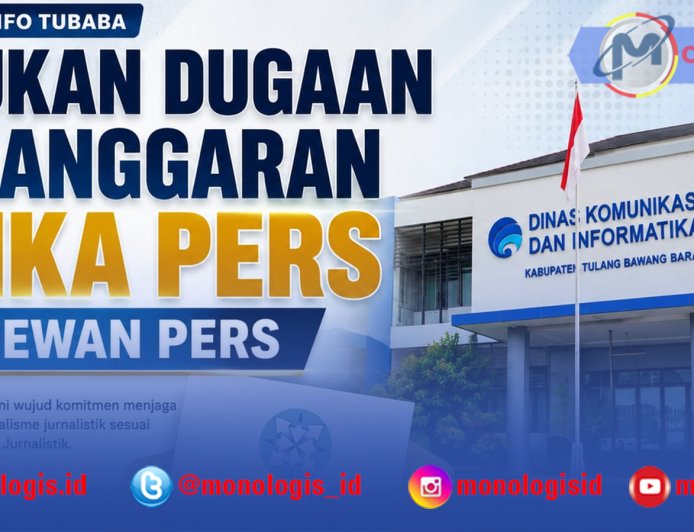 Diskominfo Tubaba Adukan Pemberitaan ke Dewan Pers