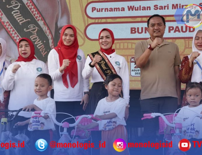 40 Ribu Anak Lampung Ikuti Senam Massal