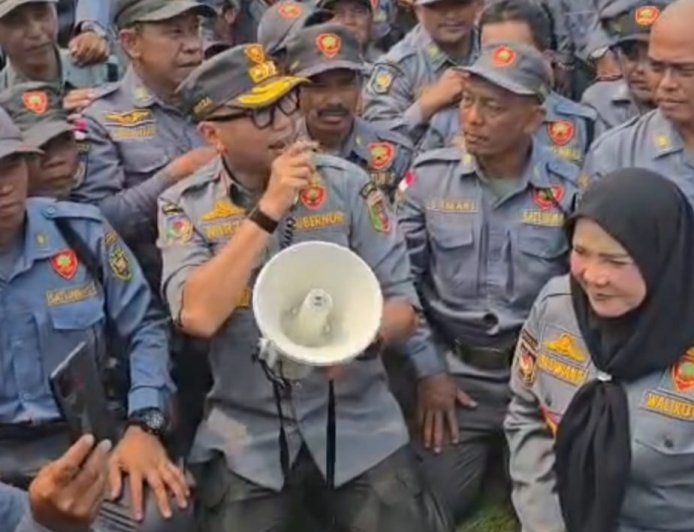 Apel Akbar Satlinmas di Palembang, Gubernur Mirza Puji Kekompakan Kontingen Lampung