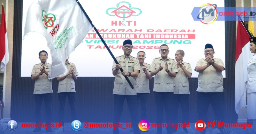 Mirza Nahkodai HKTI Lampung, Siapkan Hilirisasi Petani