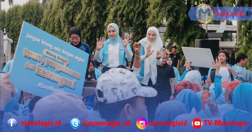 Batin Wulan Lepas Ribuan Lansia Jalan Sehat