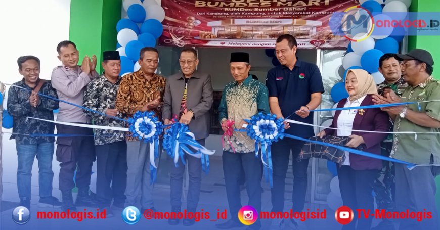 BUMDes Mart Termegah di Tulangbawang Resmi Dibuka