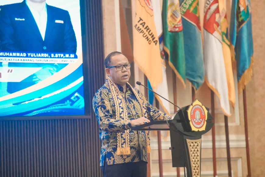Pemprov Lampung Dorong Karang Taruna Jadi Motor Penggerak Ekonomi Desa