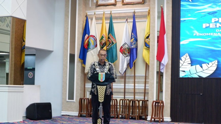 Pemprov Lampung Petakan Kebutuhan Air Hadapi El Nino
