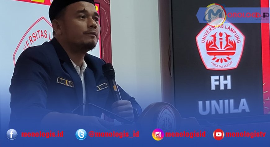 Wahrul Fauzi: Sarjana Hukum Harus Berdampak