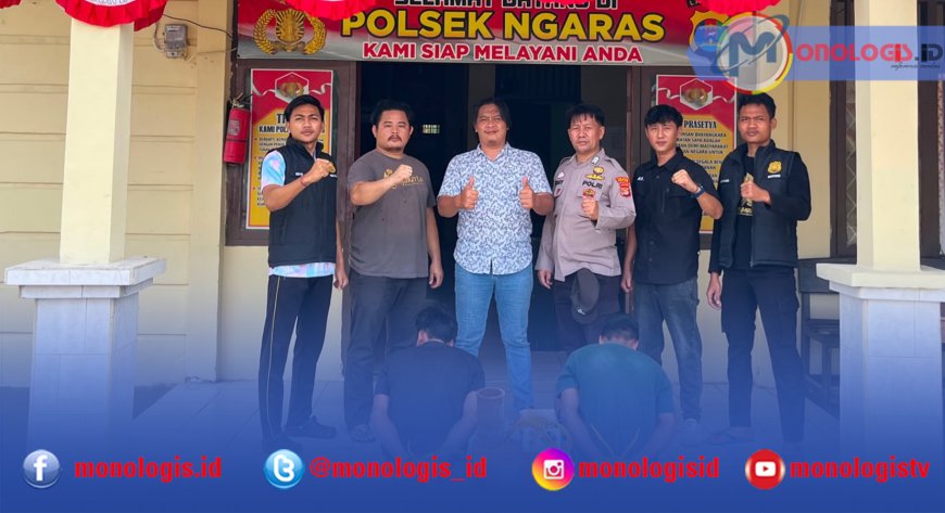 Polisi Tangkap Dua Pelaku Curat Mesin Dinamo di Bandardalam