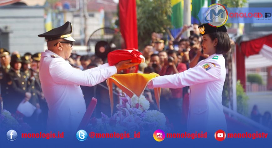 Gubernur Mirza Pimpin Upacara HUT RI ke-81
